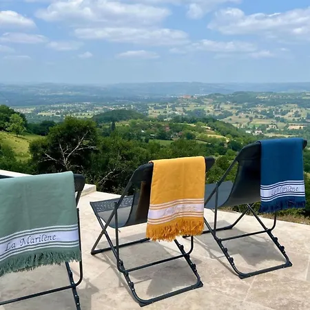 La Marilene Grange Avec Vue Exceptionnelle Loubressac