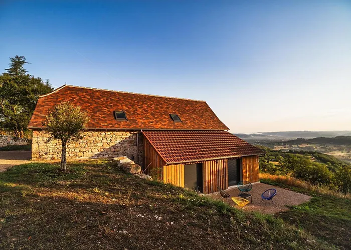 La Marilene Grange Avec Vue Exceptionnelle Loubressac