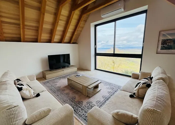 La Marilene Grange Avec Vue Exceptionnelle بيت للعطل